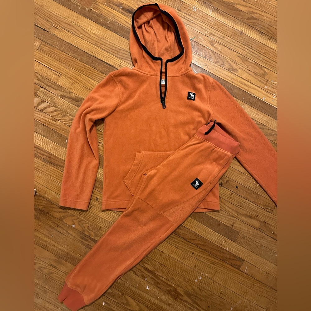 Abercrombie kids fleece 2pc set